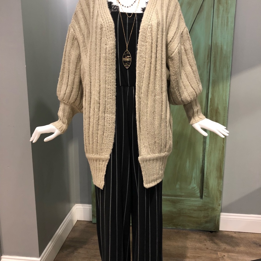 Ultra Soft Pin Stripped Jumper